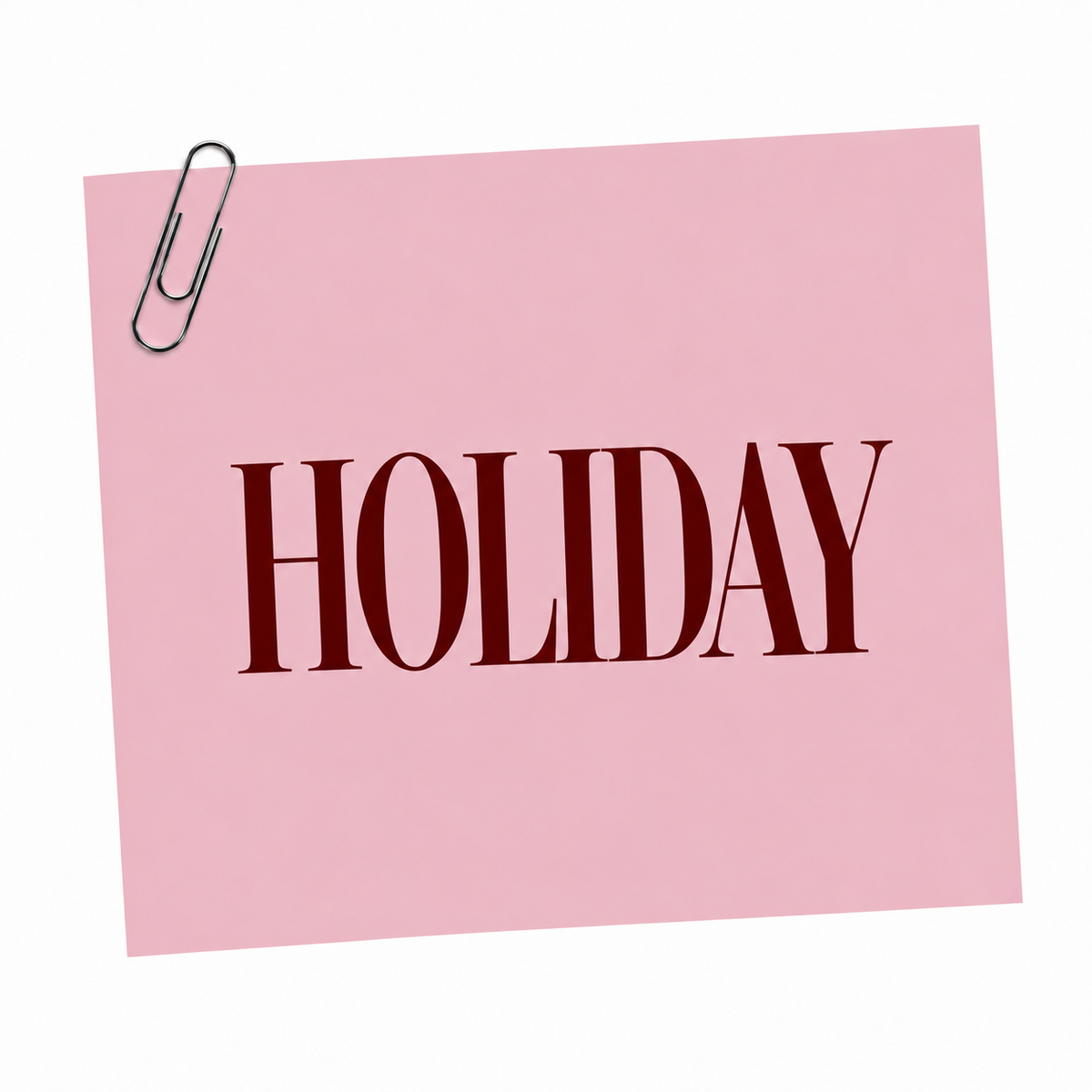 Holiday